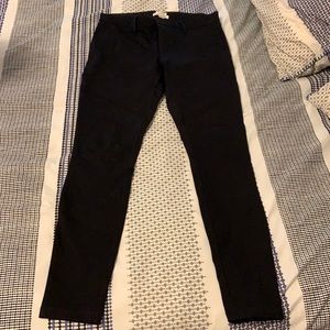J. Crew Black stretchy pants
